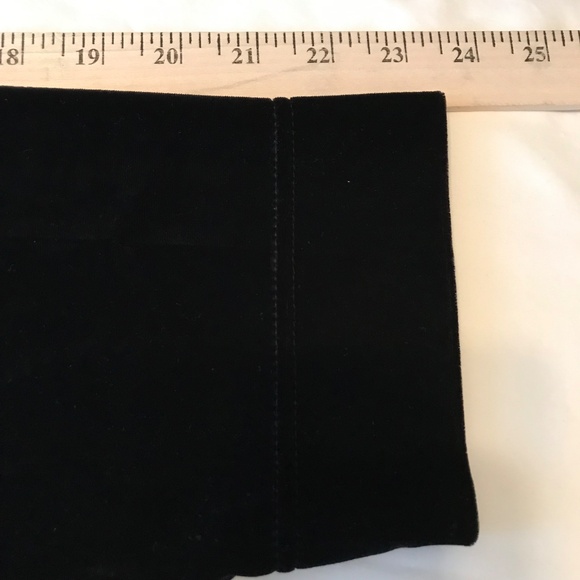 Velvet Tunic Black 3X VILLAGER SIGNATURE By LIZ CLAIBORNE V-Neck Women’s Size 3X - Picture 10 of 16